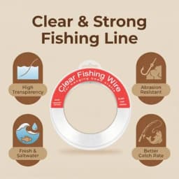 Fishing Line 788FT Invisible Monofilament Nylon Wire 43LB Strength Clear Color for Hanging Decorations Balloon Garland Crafts P