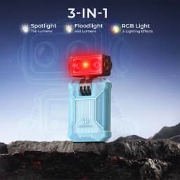 Wurkkos HD04 Mini RGB Flashlight 750 Lumens 180° Horizontal Rotation Fast Shipping from Overseas Warehouse