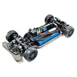 47326 47326-1:10 RC TT-02R Kit, Remote Controlled Car/Vehicle, Model Building, Chassis, Hobby, Black