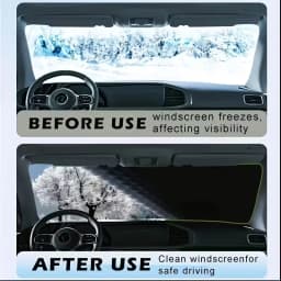 Suitable for All Car Models - Durable Oxford Cloth Windshield Cover, with Uv Protection and Snow Shield Function