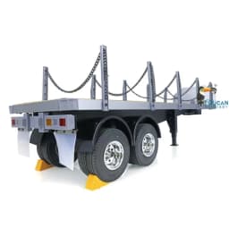 Toys 1/14 TOUCAN 2Axle RC Tractor Flatbed Semi Trailer Truck for DIY TAMIYA Model In Stock