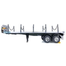 Toys 1/14 TOUCAN 2Axle RC Tractor Flatbed Semi Trailer Truck for DIY TAMIYA Model In Stock