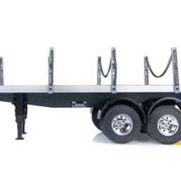 Toys 1/14 TOUCAN 2Axle RC Tractor Flatbed Semi Trailer Truck for DIY TAMIYA Model In Stock