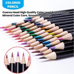 142-Pack Deluxe Wooden Art Set, With Paint Brushes, Colored Pencils, Solid Gouache, Crayons, Wooden Storage Case, All-in-One Kit For Back To School Gift & Outdoor Travel Sketching