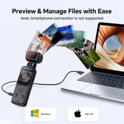 5K Body Camera Audio 270° Rotating Lens 128GB Mini Camera External Mic and EIS Stabilization 4K/60FPS Z14 Vlogging Camera for Daily Recording Bike Cameras Sports DV Car DVR Recorder