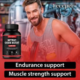 Men's Strength Supplement - 1600mg Extra Strength Formula for Muscle Growth, Circulation & Stamina