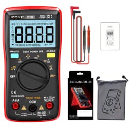 ZOYI ZT-109 Auto Range Multimeter High Precision Digital Mini Voltage Current Resistance Square Wave Measurement