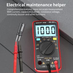 ZOYI ZT-109 Auto Range Multimeter High Precision Digital Mini Voltage Current Resistance Square Wave Measurement