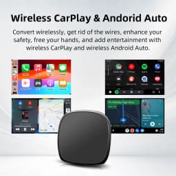 Full Android 13 CarPlay Ai Box CarPlay Android Auto Wired to Wireless Android Qualcomm Octa-core Netflix Youtube Support HDMI Output Plug and Play