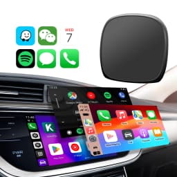 Full Android 13 CarPlay Ai Box CarPlay Android Auto Wired to Wireless Android Qualcomm Octa-core Netflix Youtube Support HDMI Output Plug and Play