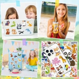 100 PCS Water Bottle Stickers for,Cute Aesthetic Sticker Pack - Waterproof Vinyl Kawaii for Girls Boy Classroom Prizes, Party F
