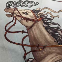 90CM Twill Silk Scarf Luxury Branded Horse Printed Square Scarves Women Hijabs Bandana Foulard Neckerchief Head Scarves