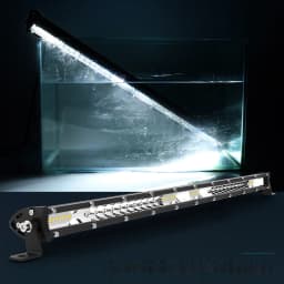 Single Row LED Light Bar 12/20/32 Inch Spot/Flood Combo Beam New IP68 Waterproof 6500K Color Led Work Lights Driving Lamp for Car ATV Truck