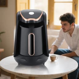 600W Electric Turkish Arabic Greek Coffee Pot Maker 250ML Automatic Turkish Coffee Maker Automatic Turkish/Greek Coffee Machine