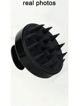 1pc Soft Silicone Scalp Massage Shampoo Brush, For Dry/Wet Hair (Curly/Straight) And All Hair Types, Bath Head Massage Comb. Can Be Used For Blow-Drying, Styling, Shampooing, Hair Care Massage. Portable And Easy To Clean, Simple And Durable - Suitable For