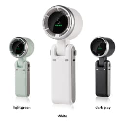 2026 New Hanging Neck Outdoor 180 Degree Folding Desktop Mini Fan Hand-held Folding High-speed Powerful Turbo Fan