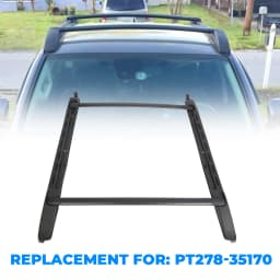 For 2005-2023 Toyota Tacoma Double Cab Top Roof Rack Cross Bars Side Rails Set