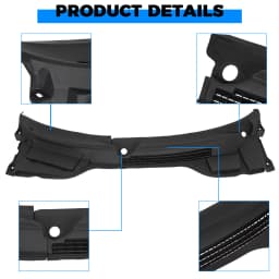 For 07-15 Mini Cooper R55 R56 R57 Pair of Left&Right Windshield Cowl Cover Apron