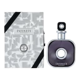 Armaf Infinity Eau de Parfum For Men 100ml/3.4fl.oz | Bergamot Cardamom Lavender Sandalwood Oud Woody Aromatic Long Lasting Luxury Cologne