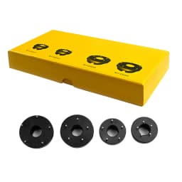 4PCS for Omega Watch Case Opener Dies Kit 20 30 33 43mm Assort Size for Omega Seamaster Watch Back Case Opener Tool