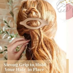 6pcs Large Size Plastic Matte Hair Claw Clips for Women Thick Hair Accessories Fashion Neutral Color Autumn Winter Duckbill Clip