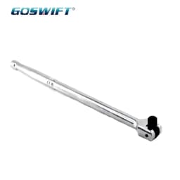 2 PIECES 3/8 inch Socket Wrench Drive Heavy Duty Breaker Bar Use for Stubborn Nuts and Bolts 250MM Length Toughbuilt Multitool Spanner