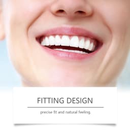 Instant Smile Comfort Fit Flex Denture Set With Gutta-Percha Safe Material Restoration Decorate Gaps Temporary Full Dentures Kit