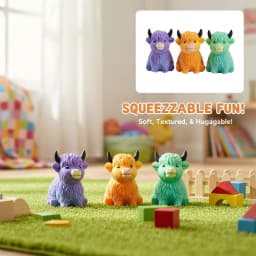 Xieniu Niu Pinch Music Children's Stress Relief Toy High Mountain Maltose Flour Based Interactive Musical Plaything