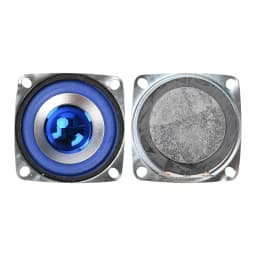 52mm 2-Inch 5W 4-Ohm Full Range Square Speaker Mini Blue Audio Driver for DIY Electronics Pro Home/Car Projects Fast Shipping