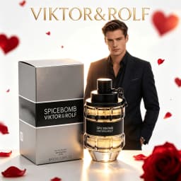 Viktor&Rolf Boom! Men's Perfume - Spicy Wood Mixed With Amber and Vanilla, 3.4 Ounces, Lasting Fragrance, High-quality Men's