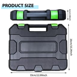 20PCS Impact Socket Set 1/2 Drive Metric for Air Pneumatic Universal Socket Metric Drive Deep Socket Wrench Repair Tools with Efficiency and Precision