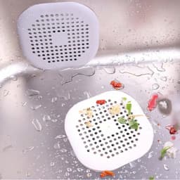 Universal Drain Hair Catcher and Tub Stopper Multi Purpose Silicone Sink Filter for Kitchen and Bathroom Easy To Clean Anti Blocking Drain Cover Pet Bathing Essential