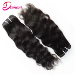 Peruvian Natural Wave Bundles 100% Human Hair 3 PCS/Lot Sew in Hair Extensions For Women Natural Color Thick End 8-30Inch