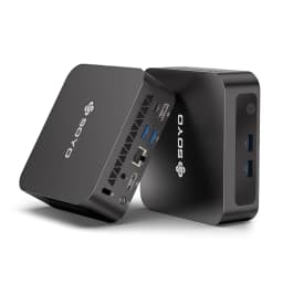SOYO Mini PC Y5 AIR Intel Core I5 4250U 8GB RAM 128GB ROM Windows 11 Pro WiFi BT4.2 Office Desktop Computer 22nm 2.6ghz HDMI*2 USB3.0*4 RJ45*1 200MHZ Dual HDMI 4K Display Type-C