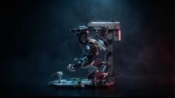 GLaDOS Portal 2 with LED Motor Building Blocks Decrypt Puzzle Game Evil Robot Aperture Lab Brick Model Kit Boys Toy Adults Kid Gift 1976PCS