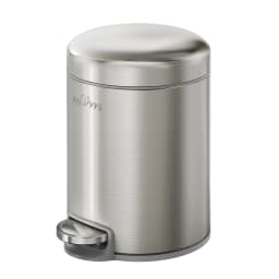 mVm Trash Can Stainless 5/12/20L Kitchen Step Trash Bin round trash can Stainless lid