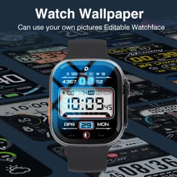 2026 New Full-Touch High-Definition Men'S and Women'S Sports Smartwatch Features, Wireless Dialing, Answering Calls, Motion Tracking, Music Control.Suitable for Android & Iphone