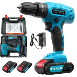Lithium Battery-Powered Screwdriver, Electric Screwdriver, Electric Hand Drill, Electric Impact Drill, Combo Set, Home DIY Kit