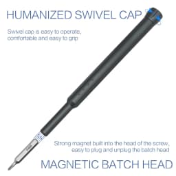 Professional Precision Screwdriver Set 71 in 1 Magnetic Bits Kit for Mobile Phone Laptop Computer Home Repair Dismantling Tools with 50mm 44mm 40mm 31mm Bits Stainless Steel Handle Ergonomic Grip Portable Electronics Repair