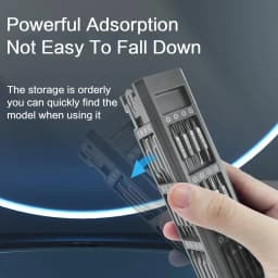 Professional Precision Screwdriver Set 71 in 1 Magnetic Bits Kit for Mobile Phone Laptop Computer Home Repair Dismantling Tools with 50mm 44mm 40mm 31mm Bits Stainless Steel Handle Ergonomic Grip Portable Electronics Repair