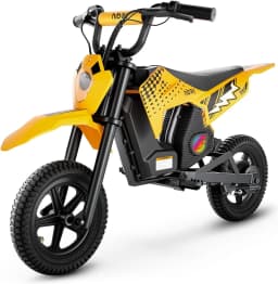Hiboy DK2 Electric Dirt Bike for Kids Age 3-7 , Up to 13Mph 3-Speed Motorcycle & 11.2 Miles Range with Smart LED Display Gift for Boys Girls