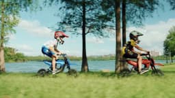 Hiboy DK2 Electric Dirt Bike for Kids Age 3-7 , Up to 13Mph 3-Speed Motorcycle & 11.2 Miles Range with Smart LED Display Gift for Boys Girls