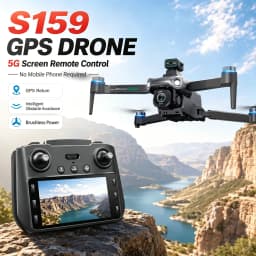 ZNLYRION S159 Brushless GPS Drone with 8K Camera 5G FPV Optical Flow Hover and 20Mins Flight Time