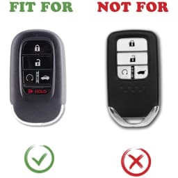 Key Fob Cover for (5 Buttons) Honda 2026 2025-2022 Civic Accord CR-V HR-V Pilot and 2026 Passport,