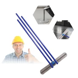 Concrete Tool Trowel Float 39''x5.9'' Concrete Finishing Trowel Aluminum Magnesium Alloy Concrete Float Cement Tool with 3 Handles,Trowel Plate and Connector