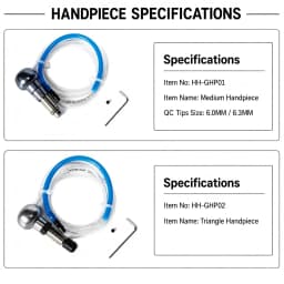 110V HH-G01 Pneumatic Engraving Machine with Two Handpiece 400-8000RPM Hand Engraving & Stone Setting Tools Air Graver Engraver G8 Quick Set-up Jewelry Pneumatic Impact Engraving Machine