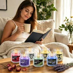 12-Pack Small Rotating Bottle Cap Candles with 6 Fragrance Options Warmth Charm for Home Decor Weddings Birthdays Teacher Appreciation