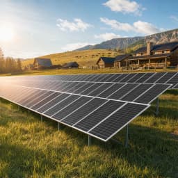 RVPOZWER 100W 18BB Rigid Solar Panels White Frame Board N-Type Solar Cells 23% High Conversion Efficiency for Home RV System Farm Outdoor Camping Off-grid Power Support