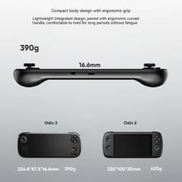 AYN ODIN3 Joystick/Trigger Pocket Player Console 6''IPS 1080P 120Hz AMOLED Video Game Console Support Wi-Fi7+BT6.0 Connect Game Battles Handheld Game Console Best Gift