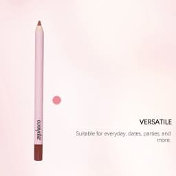 Zephoco 1g Red Brown Lip Liner Pencil Waterproof Long Lasting Smudge Proof Smooth Application For Daily Makeup Natural Finish